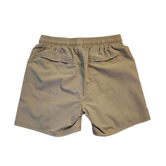 Willit Shorts Beige UPF 50+ Quick Dry Elastic Waist Drawstring Womens Medium - Picture 4 of 6